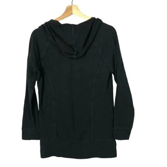 The North Face Black Pullover Quarter Zip Athletic Mid Length M - Picture 2 of 3